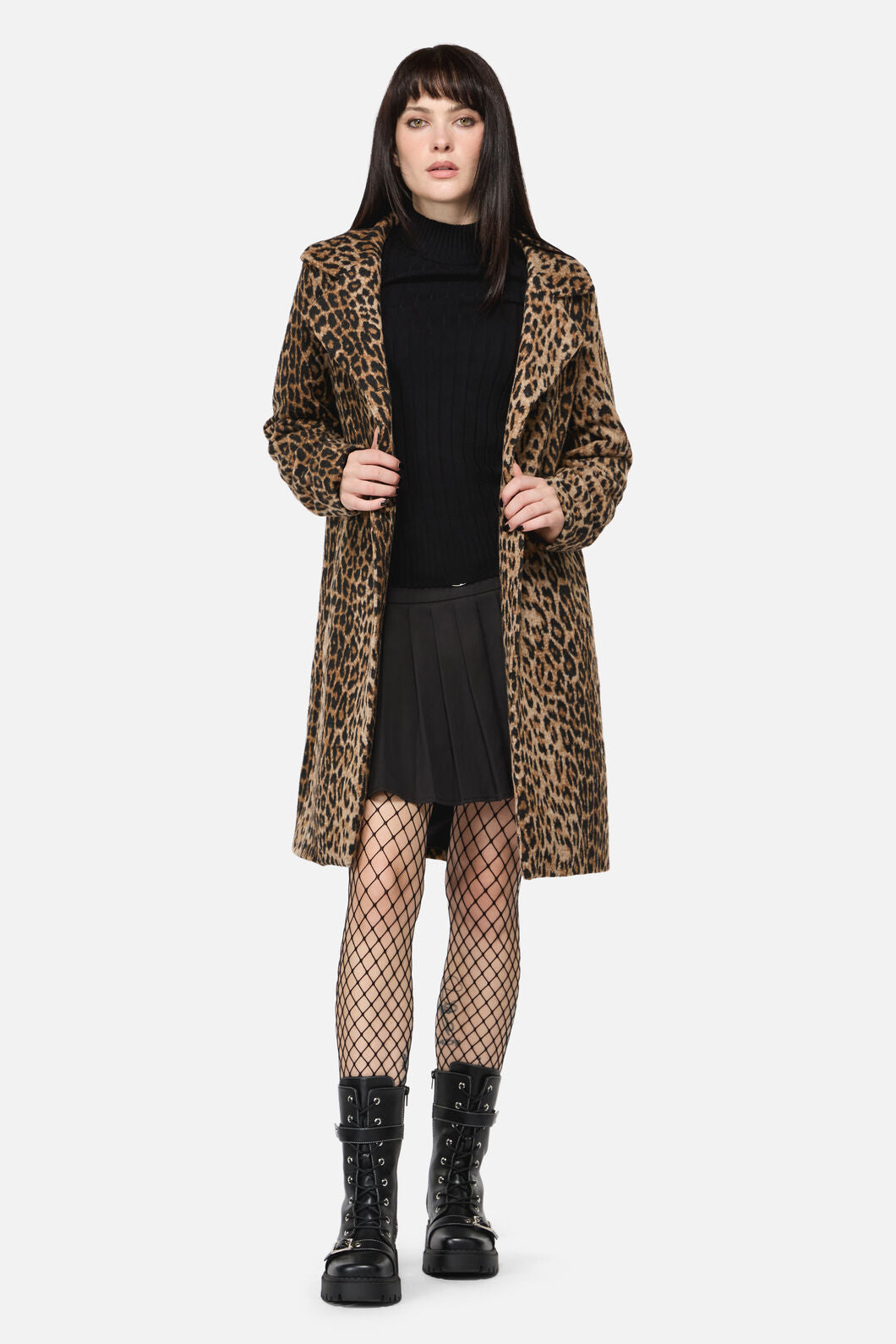 Dangerfield - Creep Leopard Coat - multi