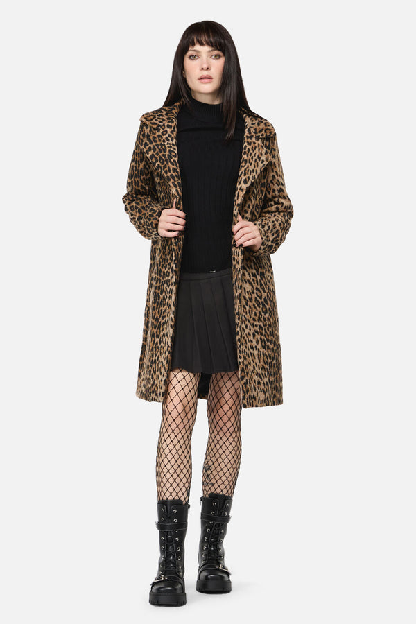 Dangerfield - Creep Leopard Coat - multi