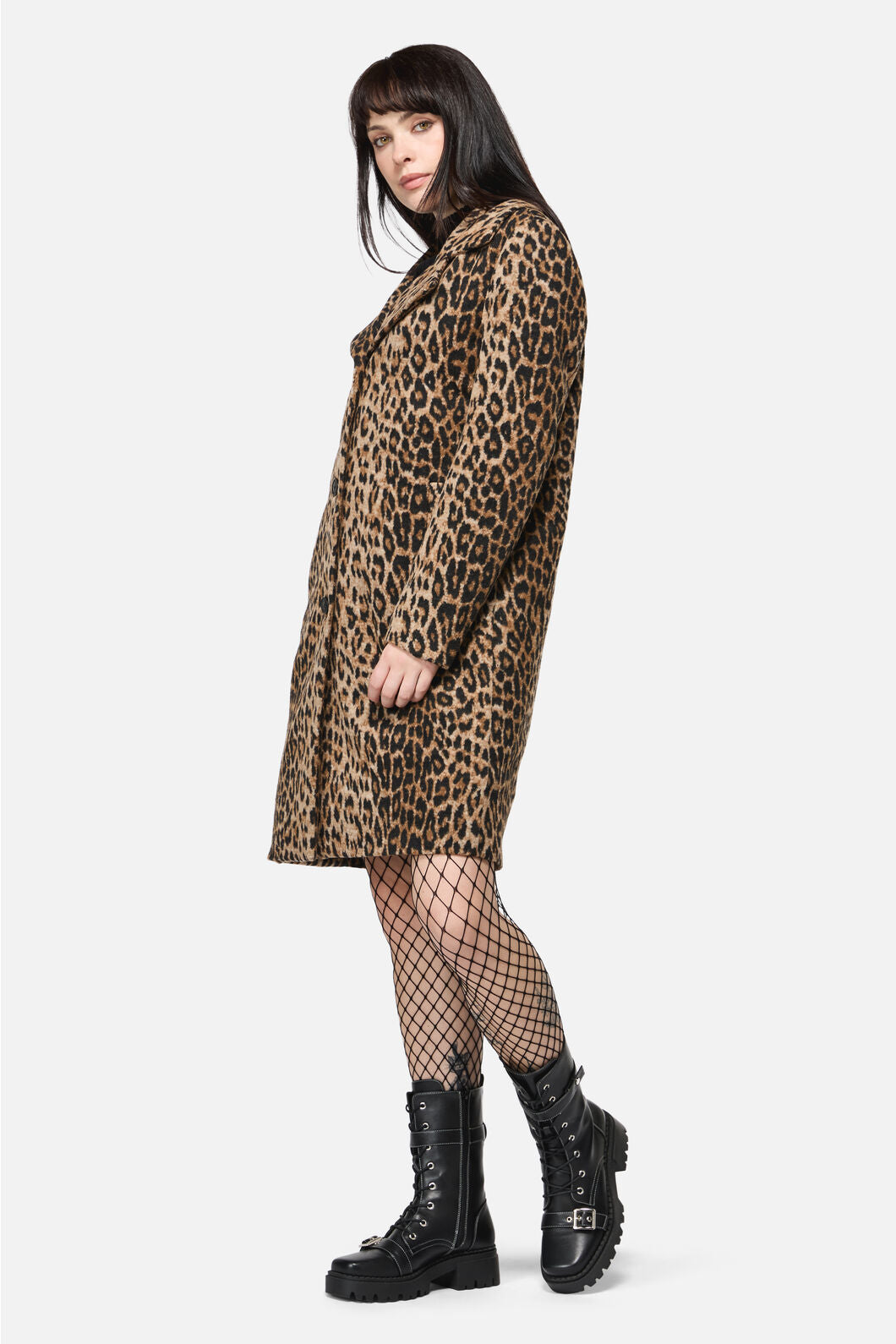 Dangerfield - Creep Leopard Coat - multi