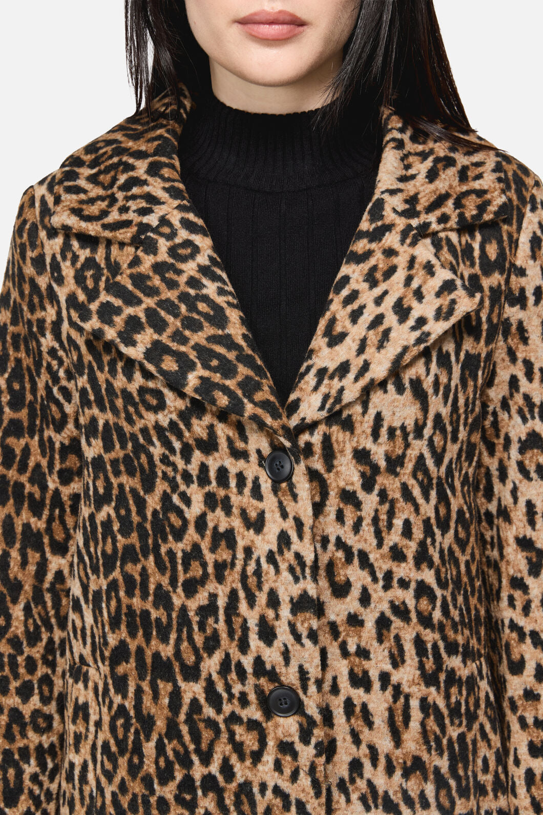 Dangerfield - Creep Leopard Coat - multi