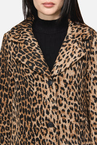 Dangerfield - Creep Leopard Coat - multi