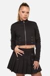 Dangerfield - Wolves Punk Jacket - black