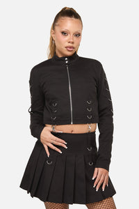Dangerfield - Wolves Punk Jacket - black