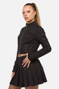 Dangerfield - Wolves Punk Jacket - black