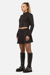 Dangerfield - Wolves Punk Jacket - black