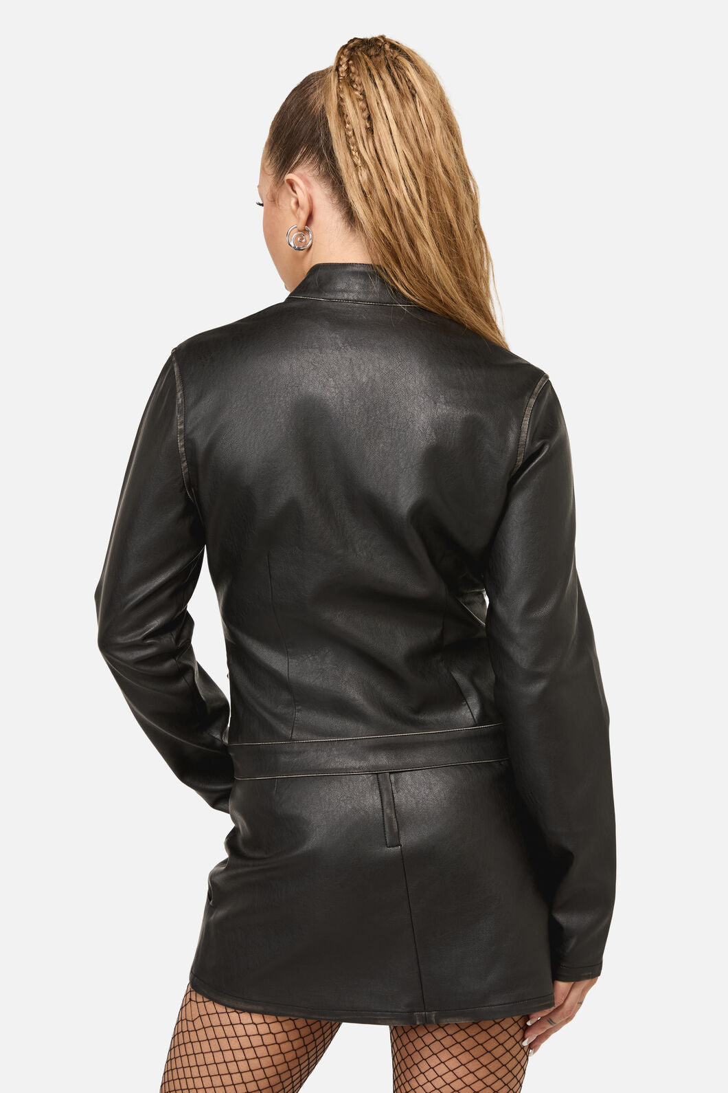 Dangerfield - Sleaze Punk PU Jacket - black