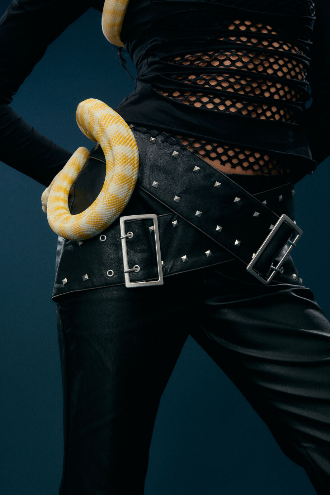 Dangerfield - Sleaze Punk PU Pant - black