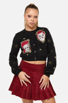 Dangerfield - Official Portrait Cardi - black