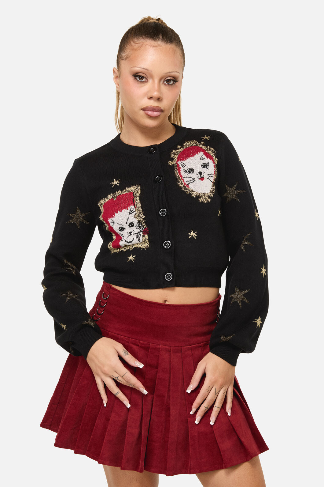 Dangerfield - Official Portrait Cardi - black