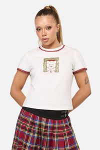 Dangerfield - Tito Cat Tee - cream