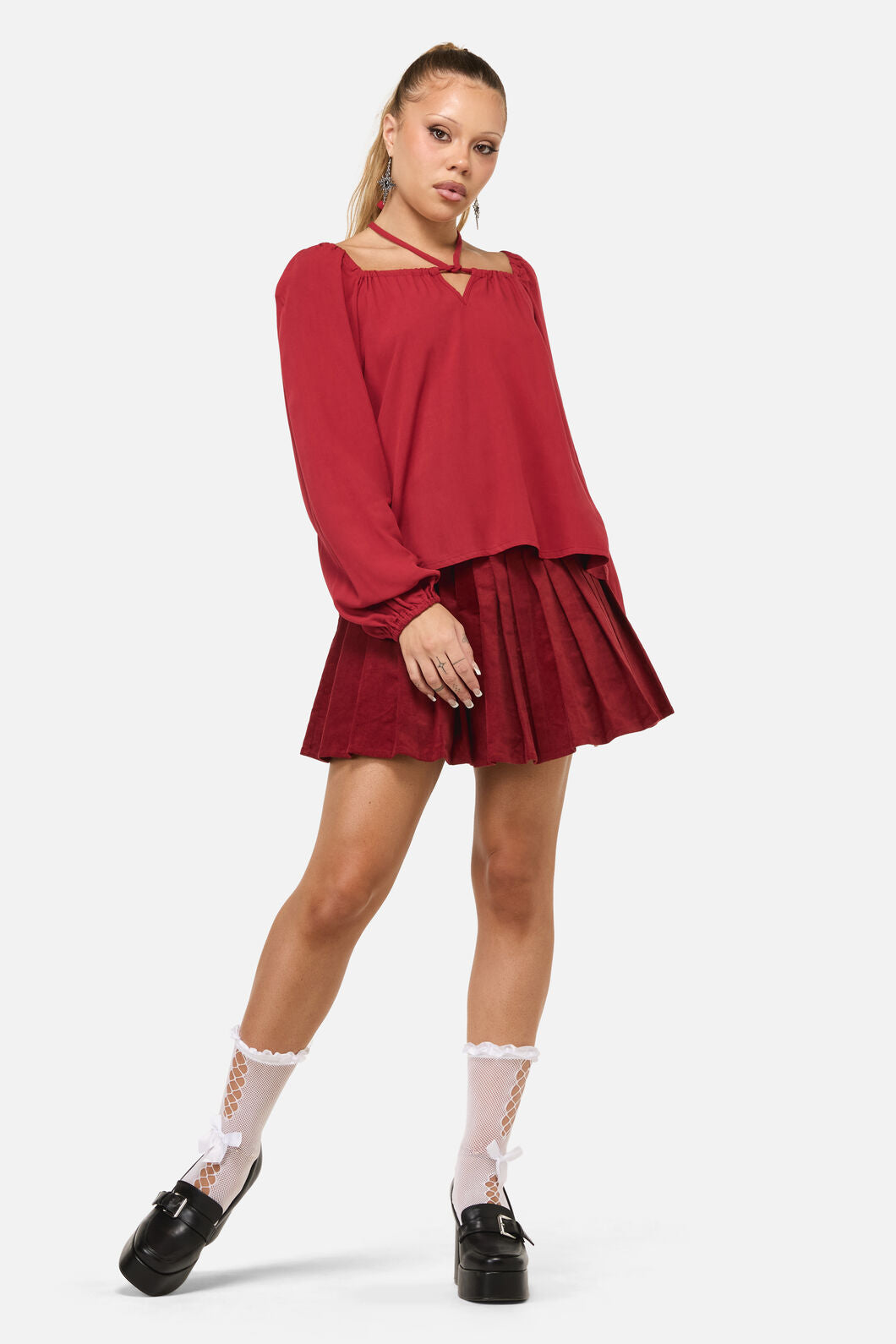 Dangerfield - Mii Blouse - red