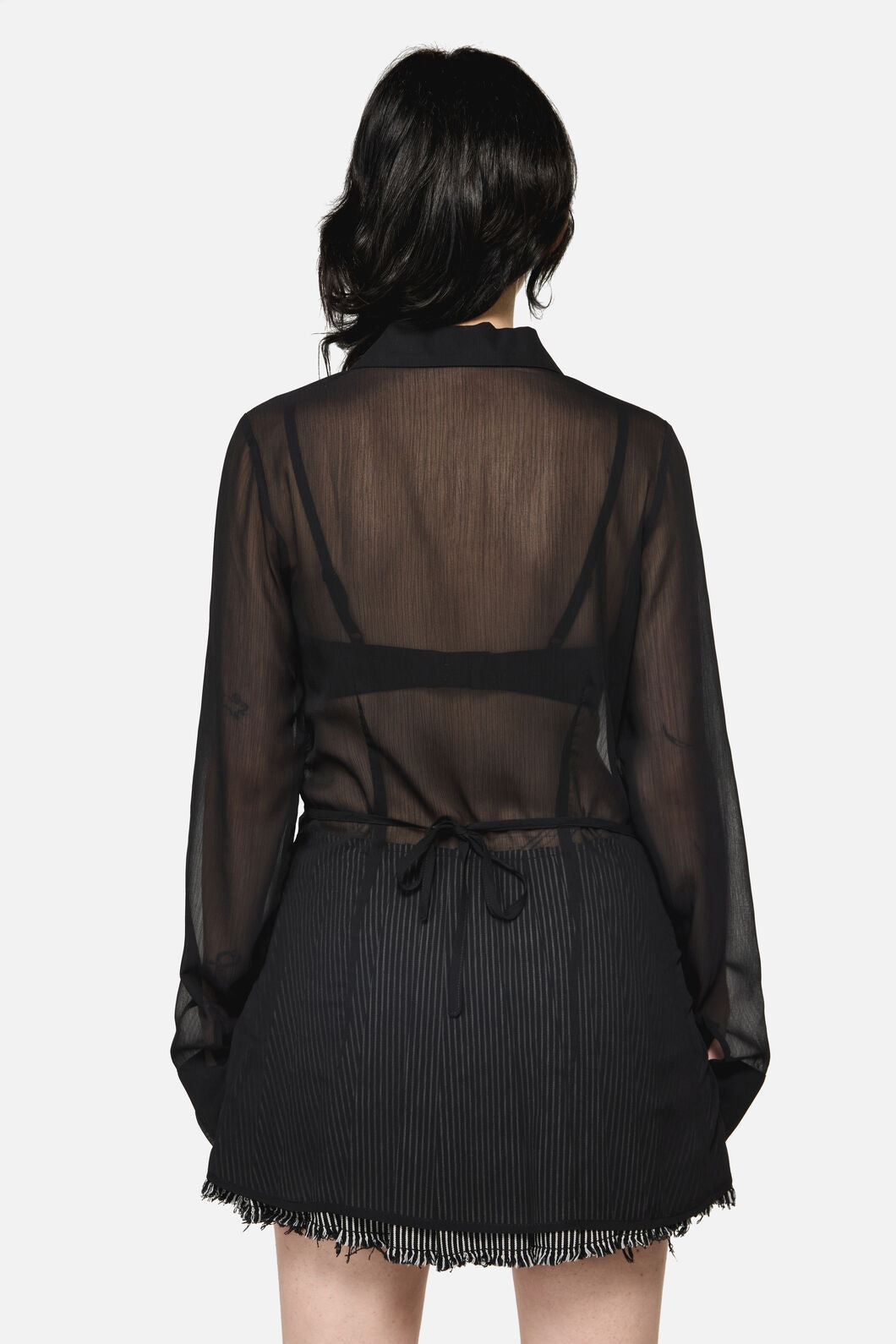 Dangerfield - Serpent Goth Blouse - black