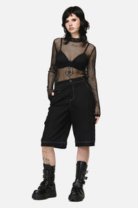 Dangerfield - Serpent Goth Cargo Pant - black