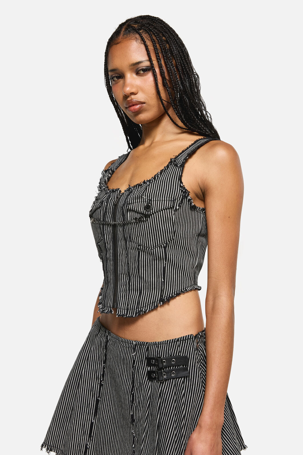 Dangerfield - Medusa Punk Corset - black