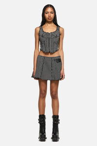 Dangerfield - Medusa Punk Corset - black