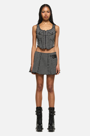 Dangerfield - Medusa Punk Corset - black