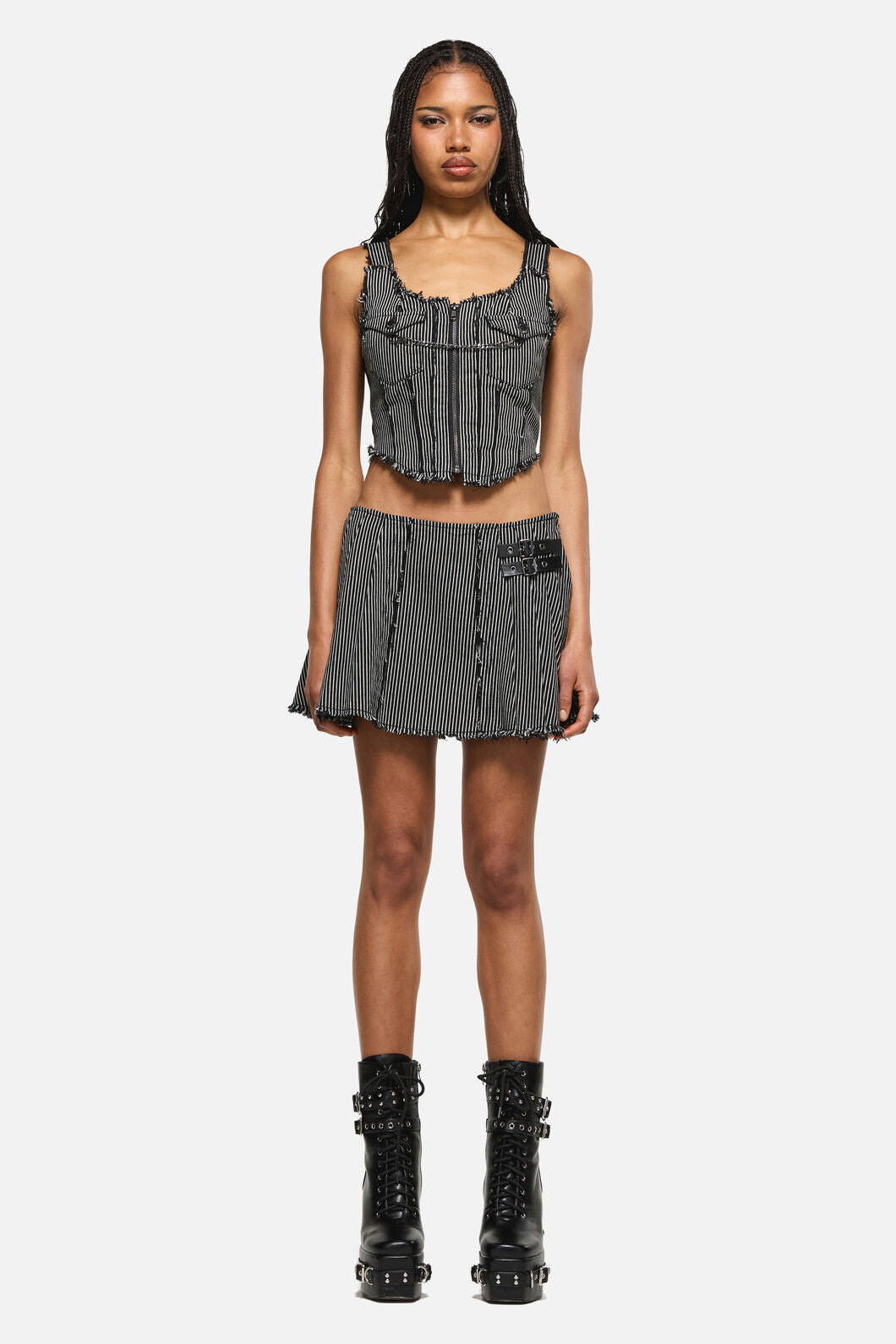 Dangerfield - Medusa Punk Corset - black