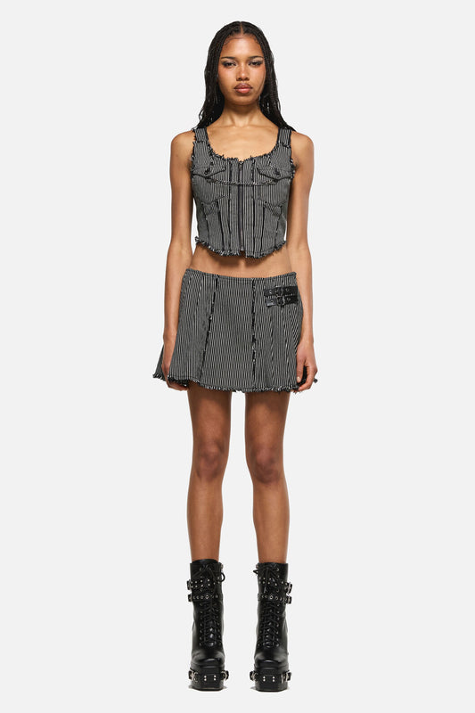 Dangerfield - Medusa Punk Corset - black