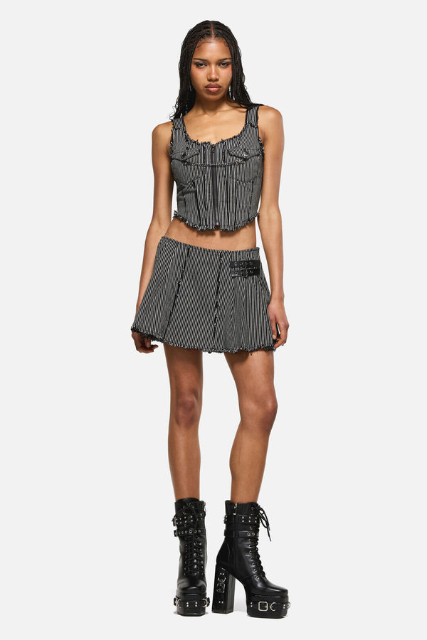 Dangerfield - Medusa Punk Corset - black
