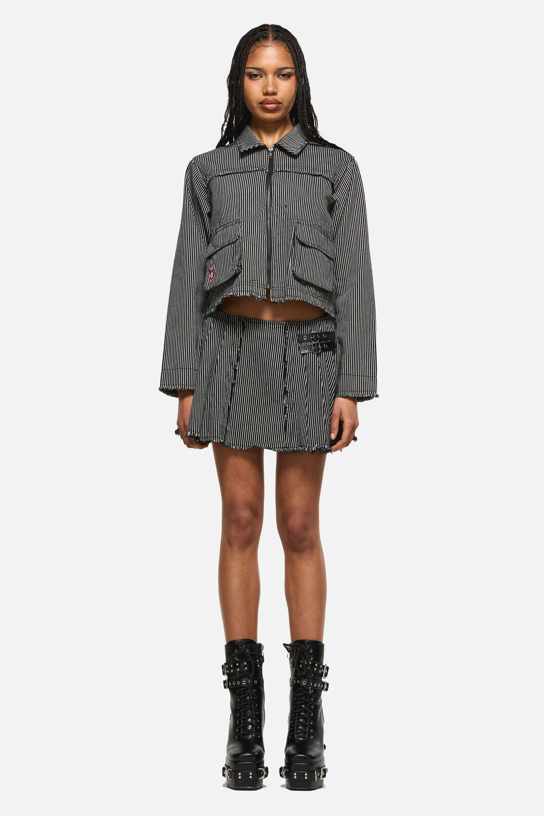 Dangerfield - Medusa Punk Jacket - black