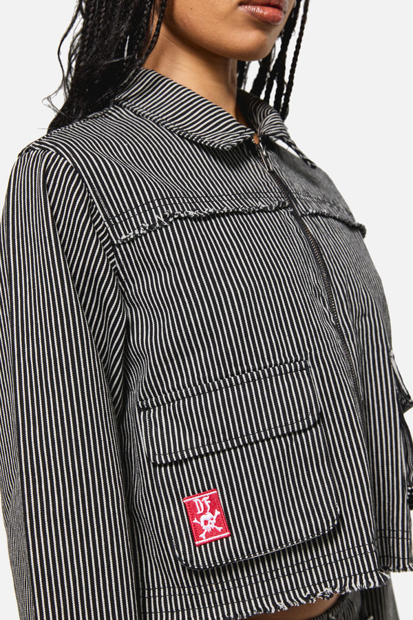 Dangerfield - Medusa Punk Jacket - black