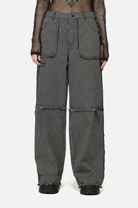 Dangerfield - Medusa Punk Cargo Jean - black