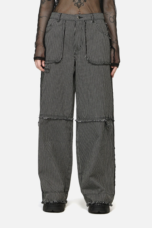 Dangerfield - Medusa Punk Cargo Jean - black