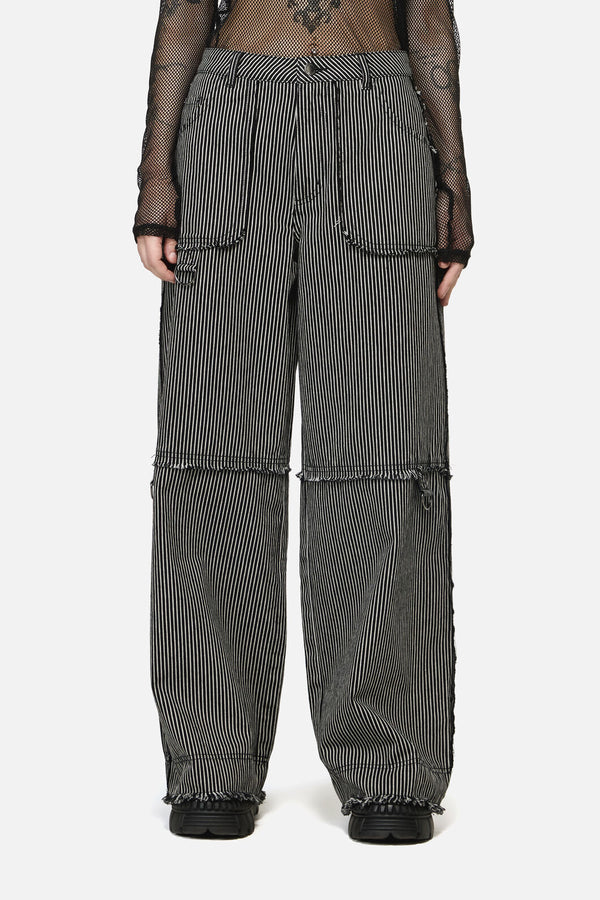 Dangerfield - Medusa Punk Cargo Jean - black