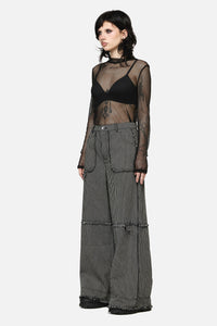 Dangerfield - Medusa Punk Cargo Jean - black