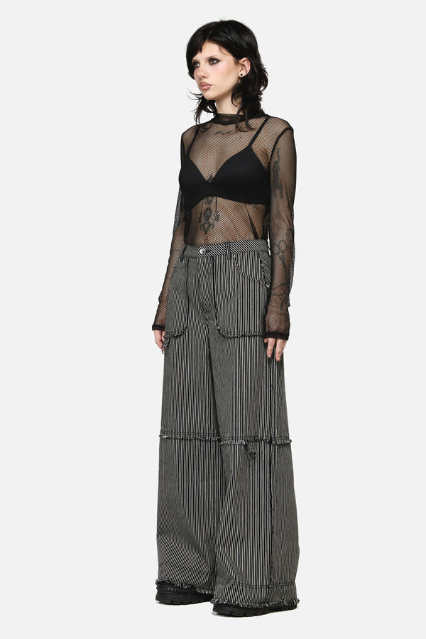 Dangerfield - Medusa Punk Cargo Jean - black