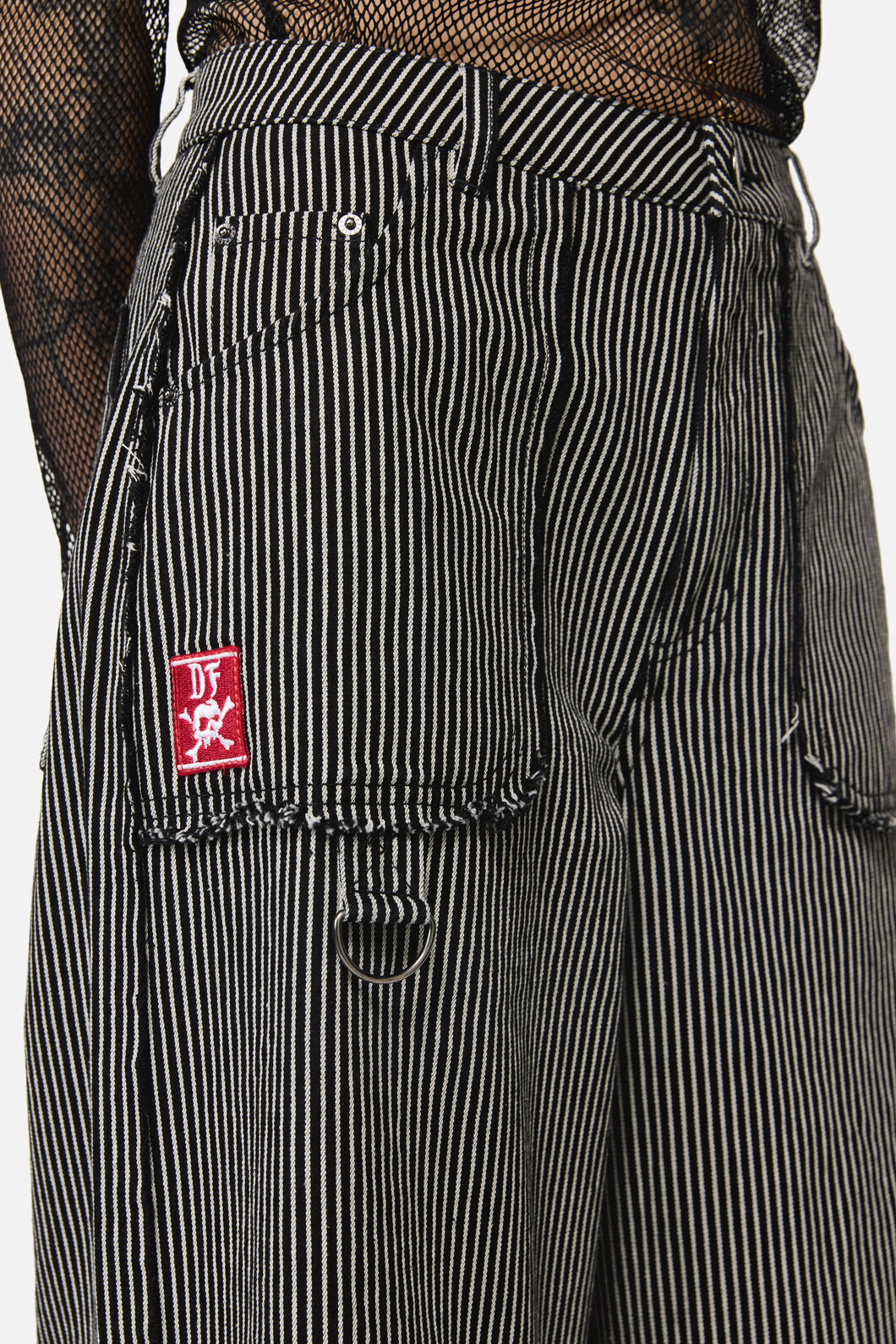 Dangerfield - Medusa Punk Cargo Jean - black