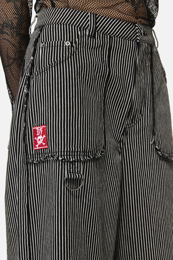 Dangerfield - Medusa Punk Cargo Jean - black