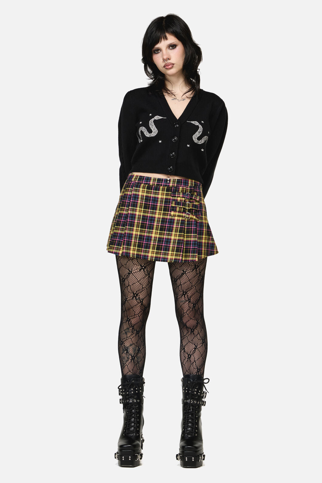 Dangerfield - Forest Dweller Tartan Skort - multi