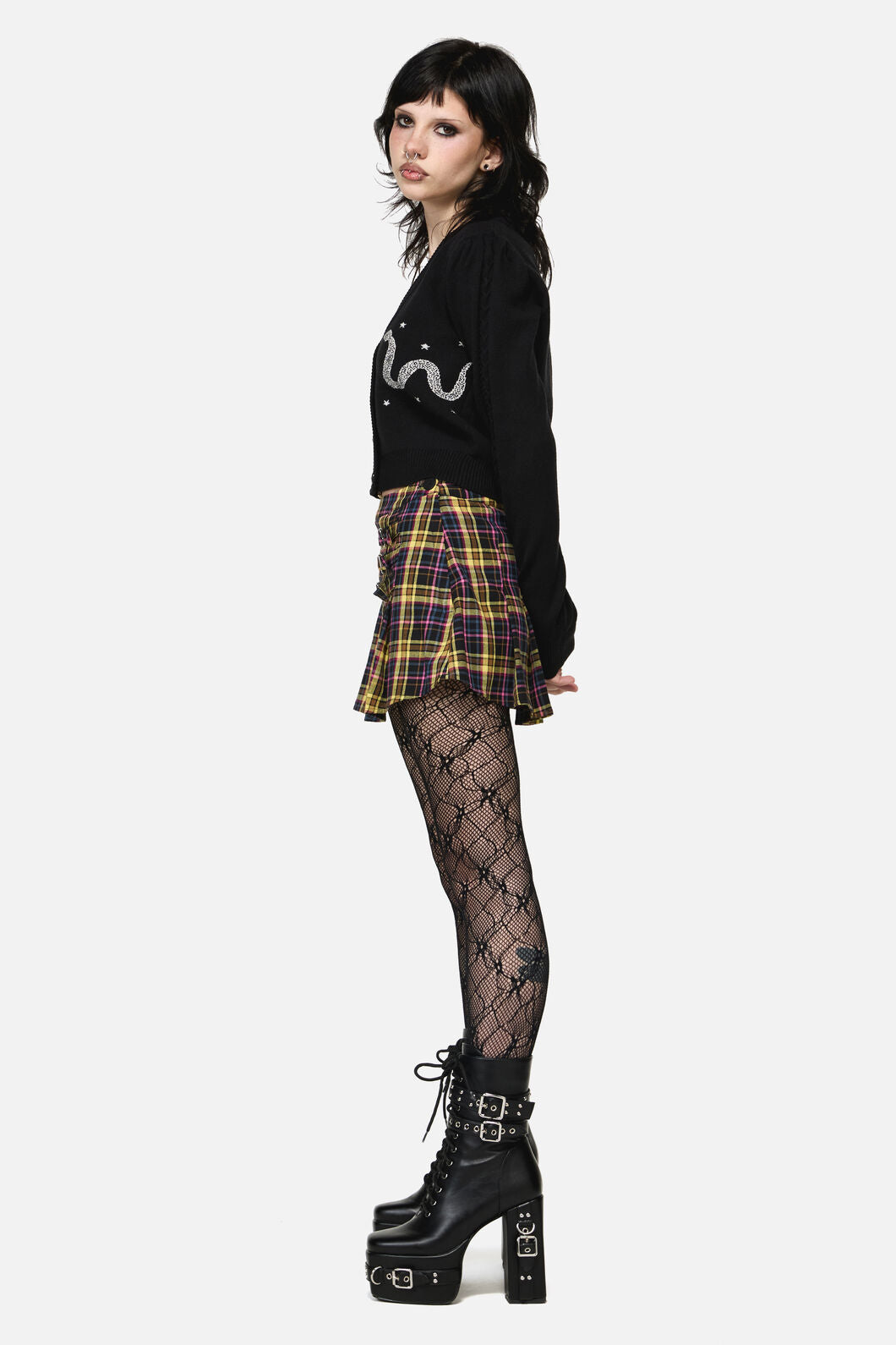 Dangerfield - Forest Dweller Tartan Skort - multi