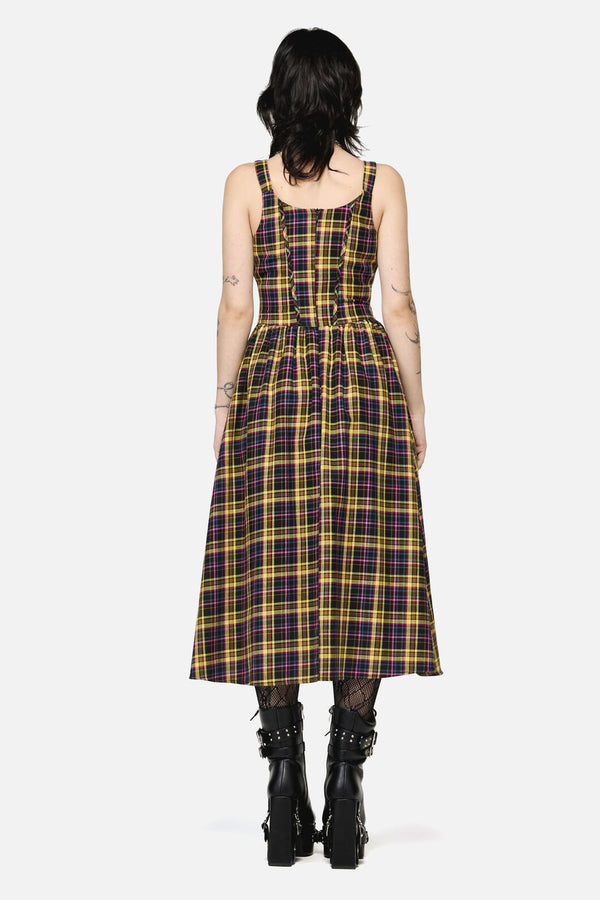 Dangerfield - Forest Dweller Tartan Dress - multi