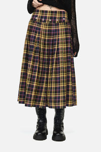 Dangerfield - Forest Dweller Tartan Skirt - multi