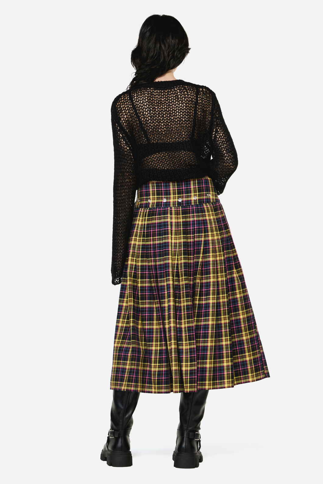 Dangerfield - Forest Dweller Tartan Skirt - multi