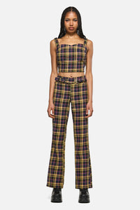 Dangerfield - Forest Dweller Tartan Corset - multi