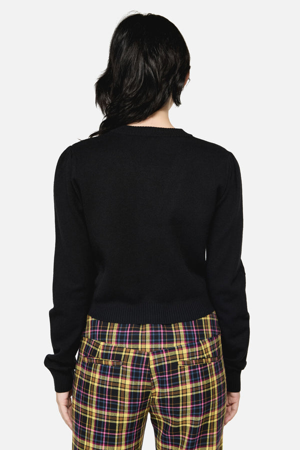 Dangerfield - Slithering Goth Cardigan - black