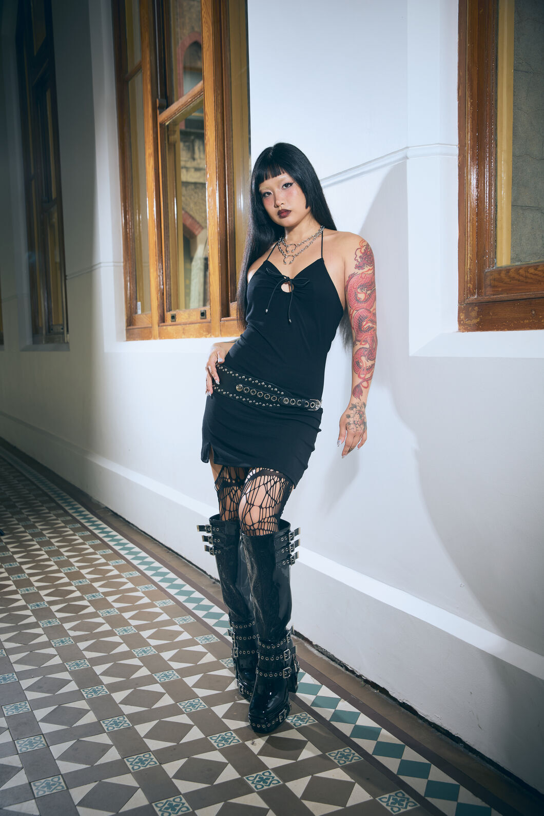 Dangerfield - Send It Mini Dress - black