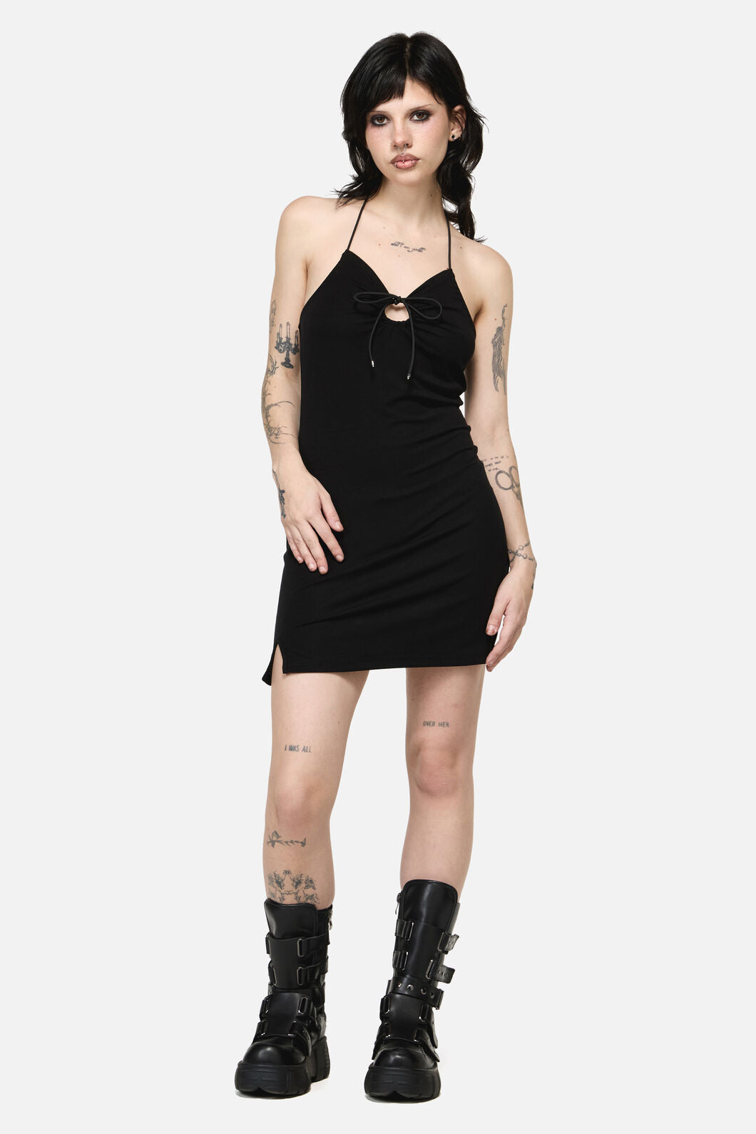 Dangerfield - Send It Mini Dress - black