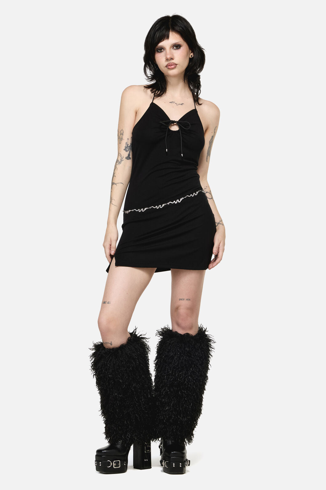Dangerfield - Send It Mini Dress - black