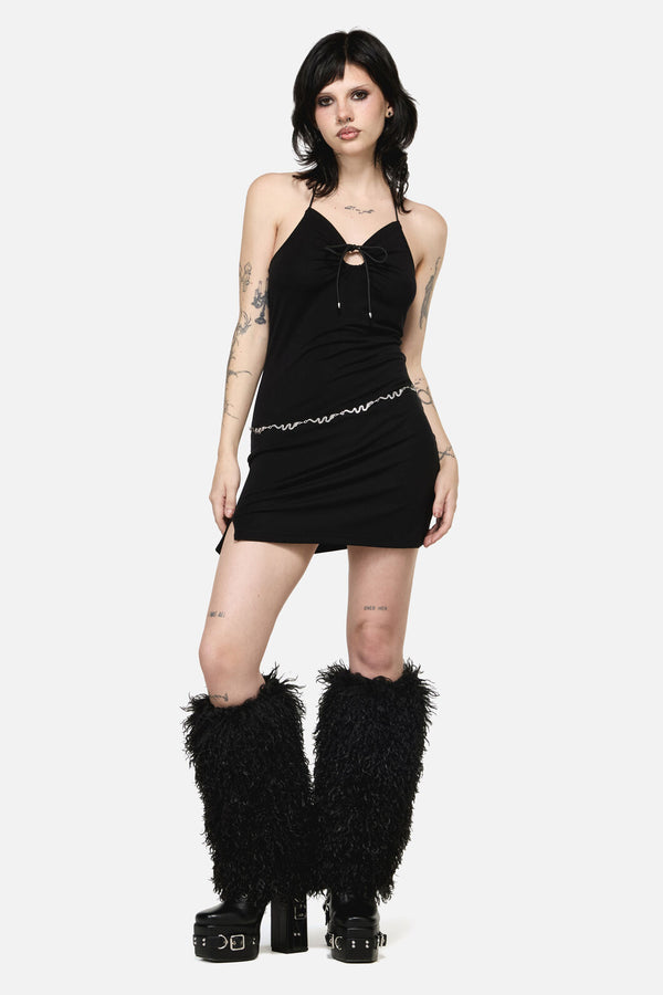 Dangerfield - Send It Mini Dress - black