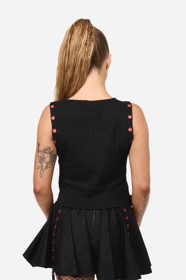 Dangerfield - Divination Goth Tank - black