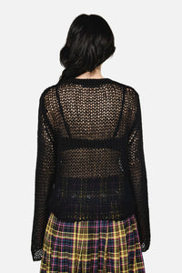 Dangerfield - Serpent Goth Knit - black