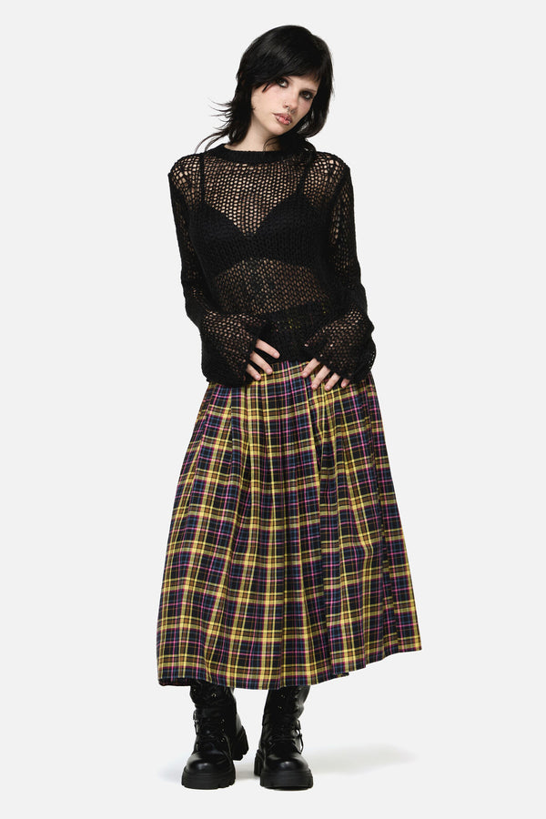 Dangerfield - Serpent Goth Knit - black