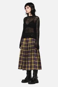 Dangerfield - Serpent Goth Knit - black