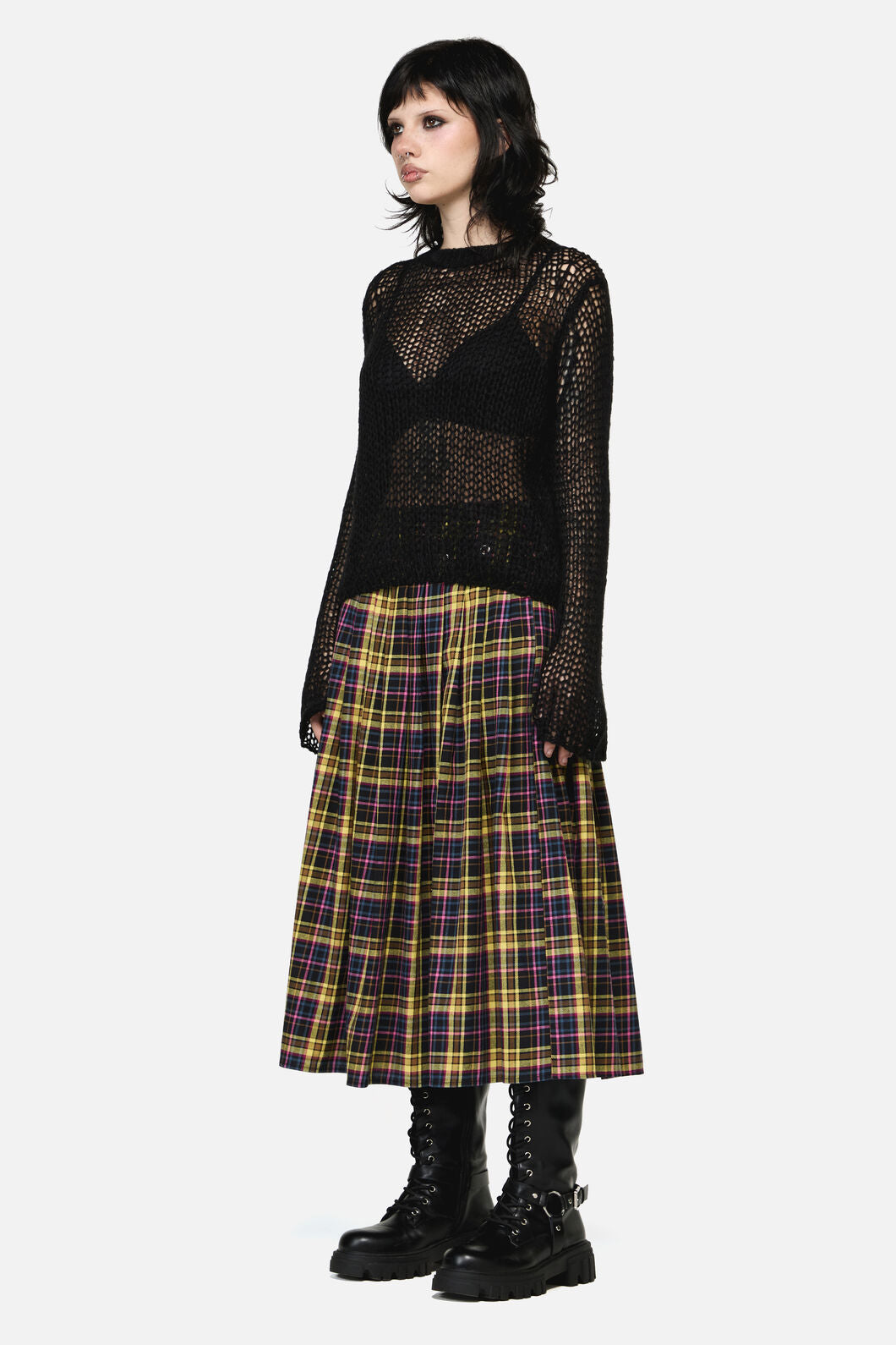 Dangerfield - Serpent Goth Knit - black