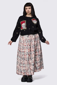 Dangerfield - Curve Official Portrait Cardigan - black
