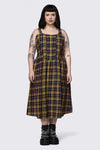 Dangerfield - Curve Forest Dweller Tartan Dress - multi